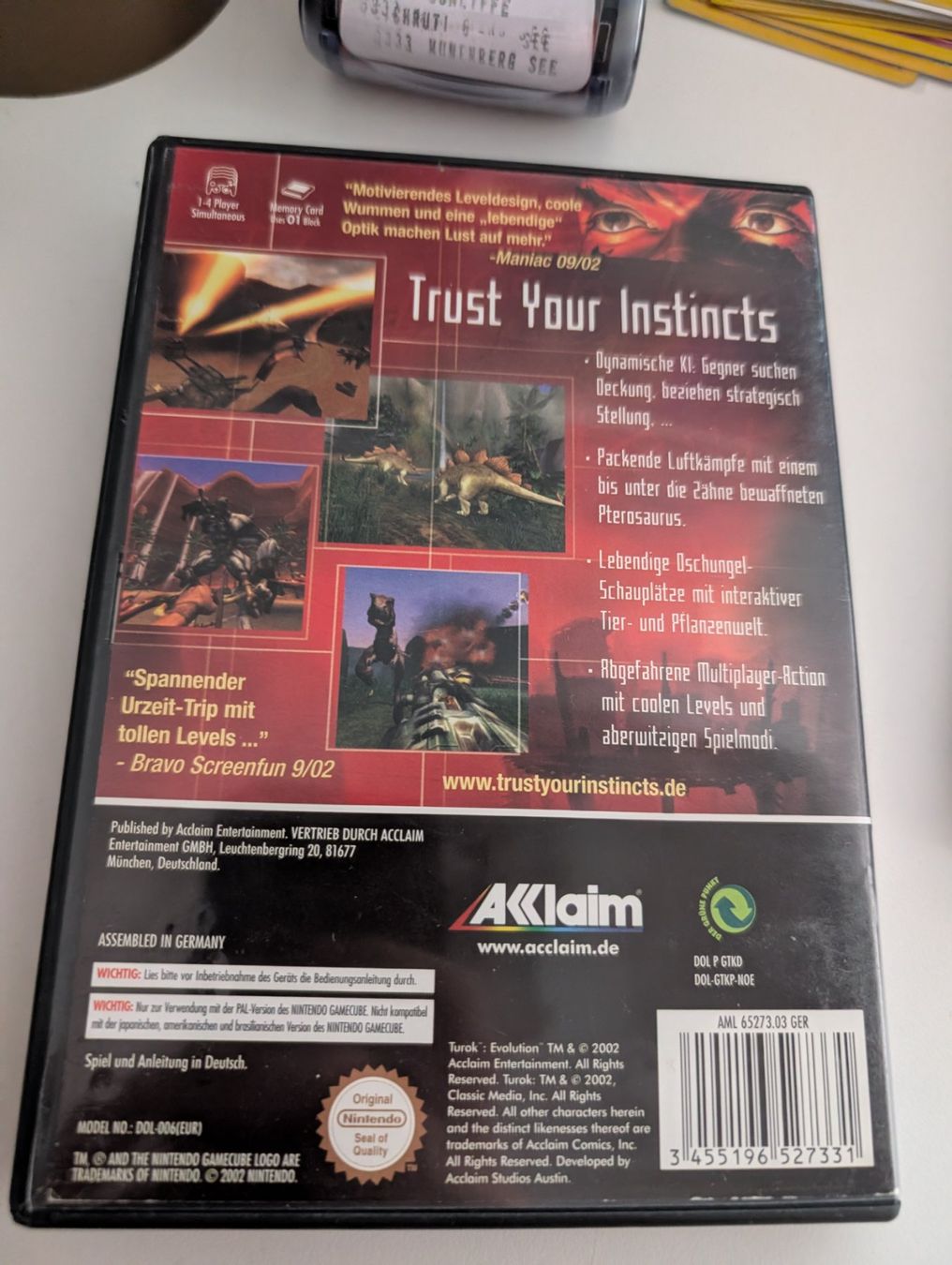Nintendo Giochi: Turok Evolution - Nintendo Gamecube Game PAL – Usato da Hünenberg See venduto da SpecialEditionGaming 2