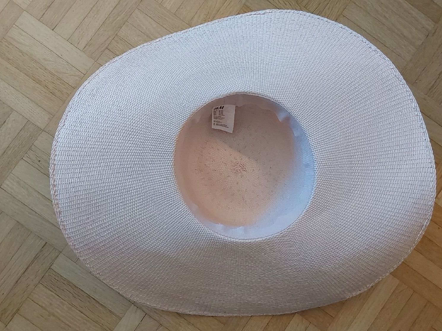 H&M Copricapi, berretti & cappellini: Sommerhut Papierstroh H&M rosa – Nuovo (secondo la descrizione) da Köniz venduto da scopello12 1