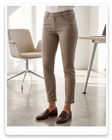 Pantalon Court d'Été S.Oliver Kaki — Neuf — Taille 44