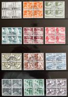 1949, Technik und Landschaft 4er-Blocks ʘ