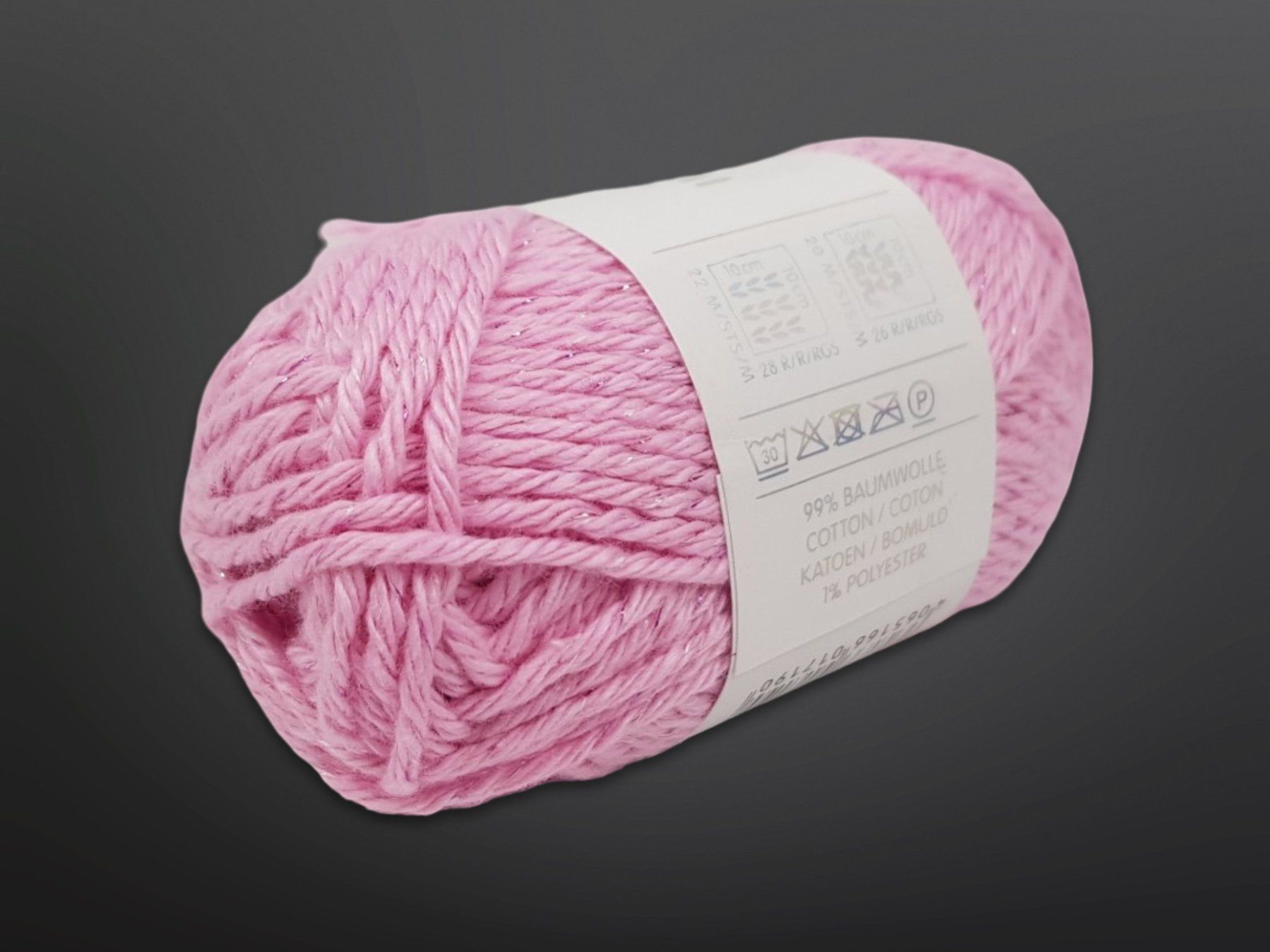 Lana: RICO DESIGN glänzendes Garn Pink 6 Stk. – Nuovo (secondo la descrizione) da Suhr venduto da Restwert_Suhr 6