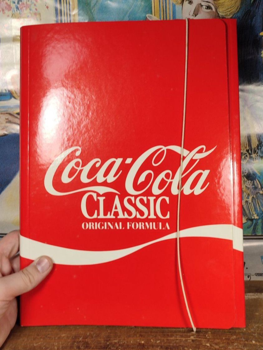 Koffer & Taschen: Wunderschöne alte COCA-COLA Mappe – Gebraucht aus Gelterkinden von MYSTOREFORYOU4460