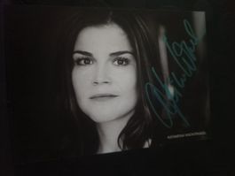 Katharina Wackernagel signierte Autogrammkarte