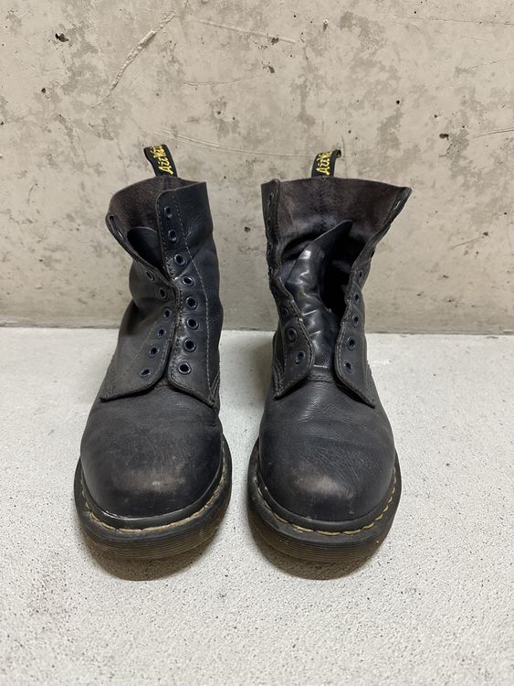 Martens Stiefel, Dunkelblau, Grösse 39, Leder Boots (Gebraucht