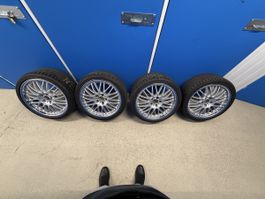 BBS Felgen von BMW E60 mit frischen Reifen 