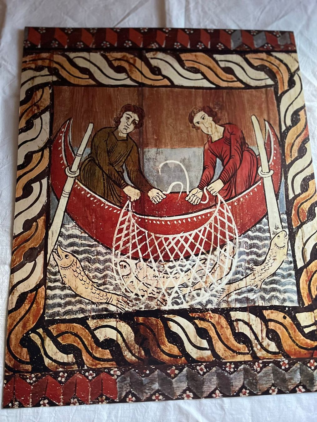 Poster & Bilder: Kunstdruck Romanische Deckenmalerei – Neu (gemäss Beschreibung) aus Ebnat-Kappel von carastellabella
