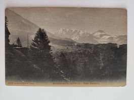 Alte Ansichtskarte Simplon-Kulm 2009m Hotel Bellevue
55