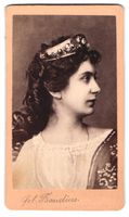 Fotografie Schauspielerin Auguste Baudiu