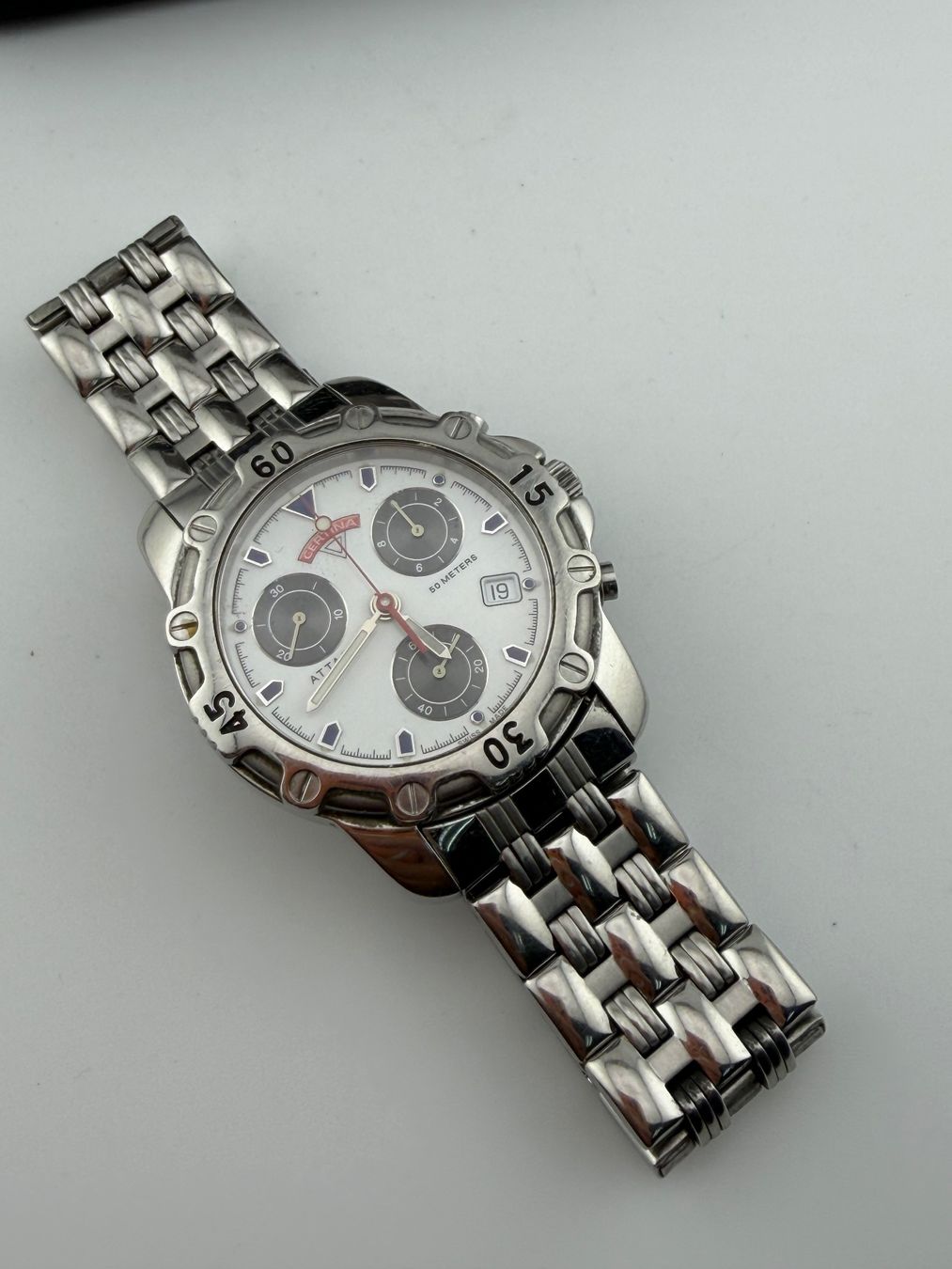 Certina Orologi: Vintage CERTINA chronographe avec boîte – Usato da Biel/Bienne venduto da MrP_WatchesBiel 3