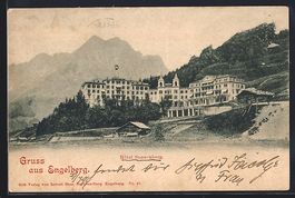 Engelberg, Hotel Sonnenberg mit Gipfelpa
