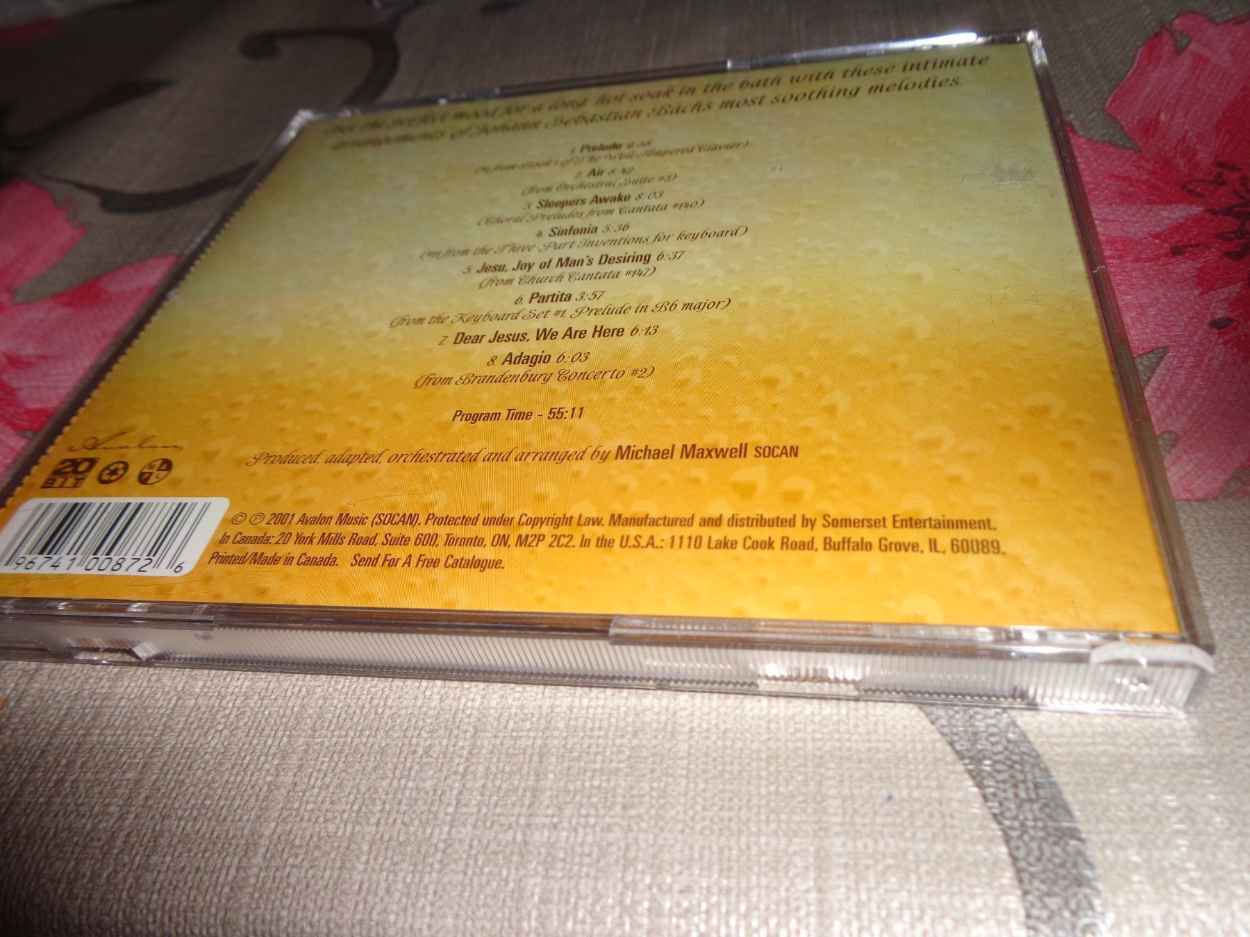 CD: Bach for the Bath CD – Usato da Olten venduto da Disc-Ausverkauf 1