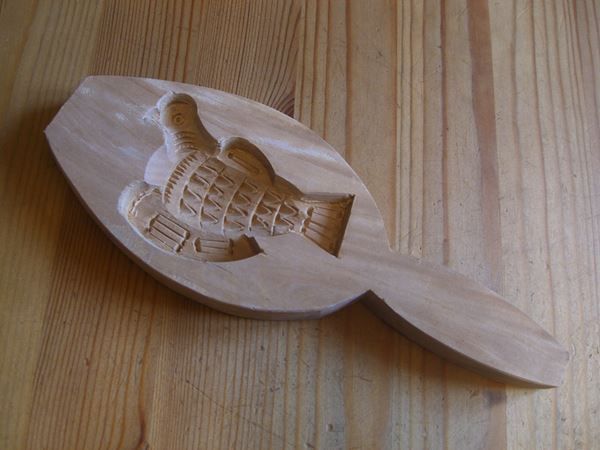 Articoli in legno: hübsches,handgeschnitztes Model/Hartholz – Usato da Winterthur venduto da Gaia 3