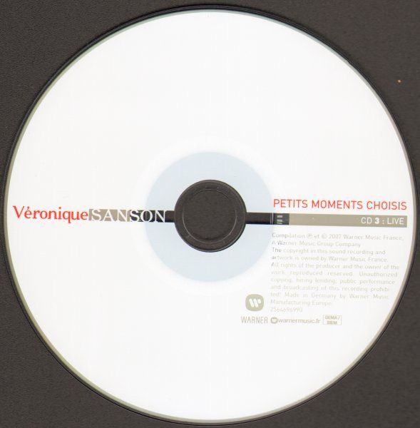 CDs: TRIPLE CD VERONIQUE SANSON - POP – Gebraucht aus PORRENTRTUY von RABAIS_SPORT 4