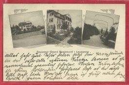 Lausanne - Souvenir Grand Rosemont - 1913