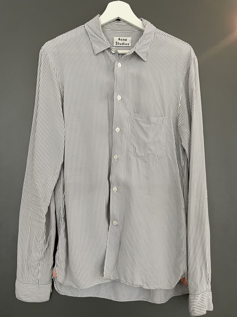 Camicie: Acne Studios Hemd, Gr 48 Herrenhemd, gestreift – Usato da Zürich venduto da Zeus_93