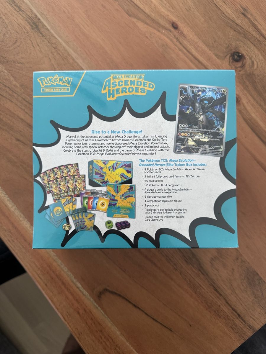 Pokémon Sammelbilder & Trading cards: Pokémon Ascended Heroes ETB - EN & Sealed – Neu und originalverpackt aus Zürich von mbu_z9ch 1