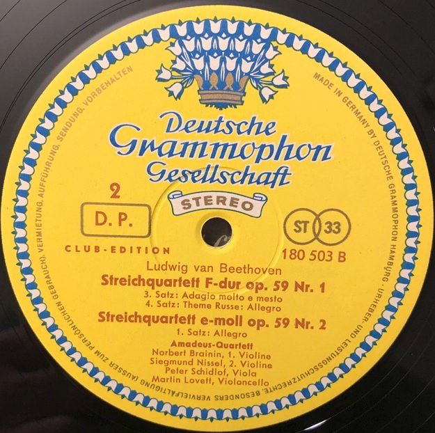 Schallplatten: Beethoven - Streichquartette (2-LP-Box-Set) – Gebraucht aus Grüningen von azulrojo 2