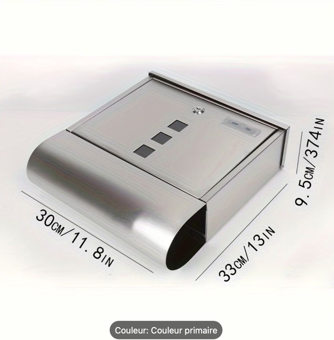 Autres articles pour la maison: Boite à lettre inox – Neuf (Voir description) à Bienne par Daniel_Schader 2