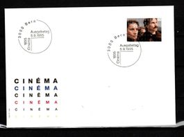 1995 - FDC / 100 Jahre Kino - "Anna Göldi" die letzte Hexe