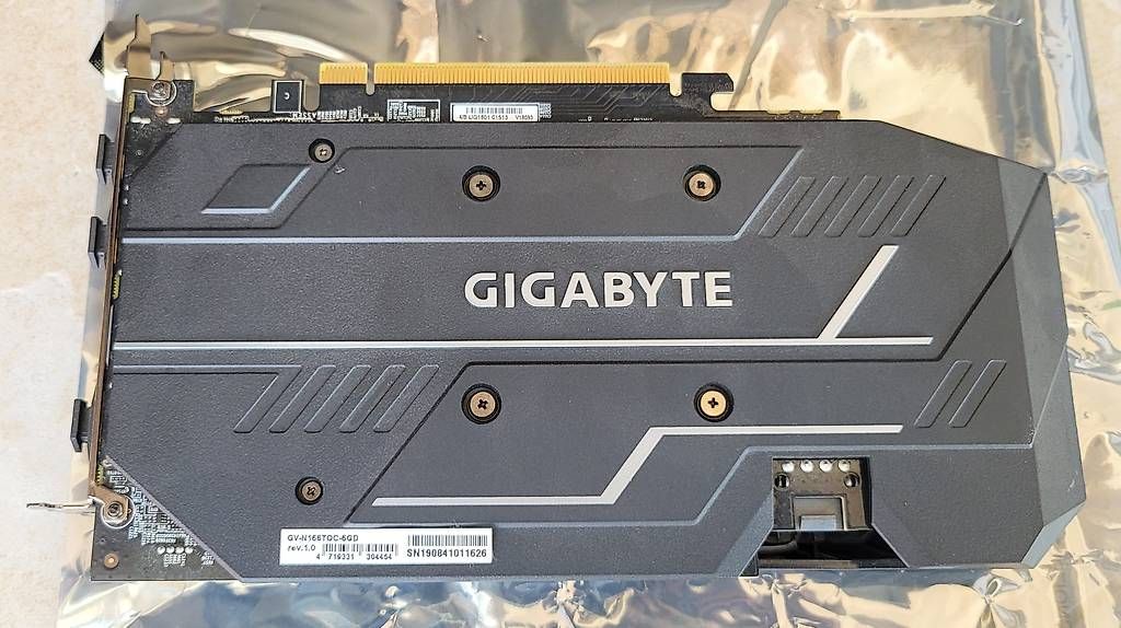 Gigabyte Cartes graphiques: Gigabyte GeForce GTX 1660 Ti OC 6G – D'occasion à Poliez-le-Grand par Rapido63 2