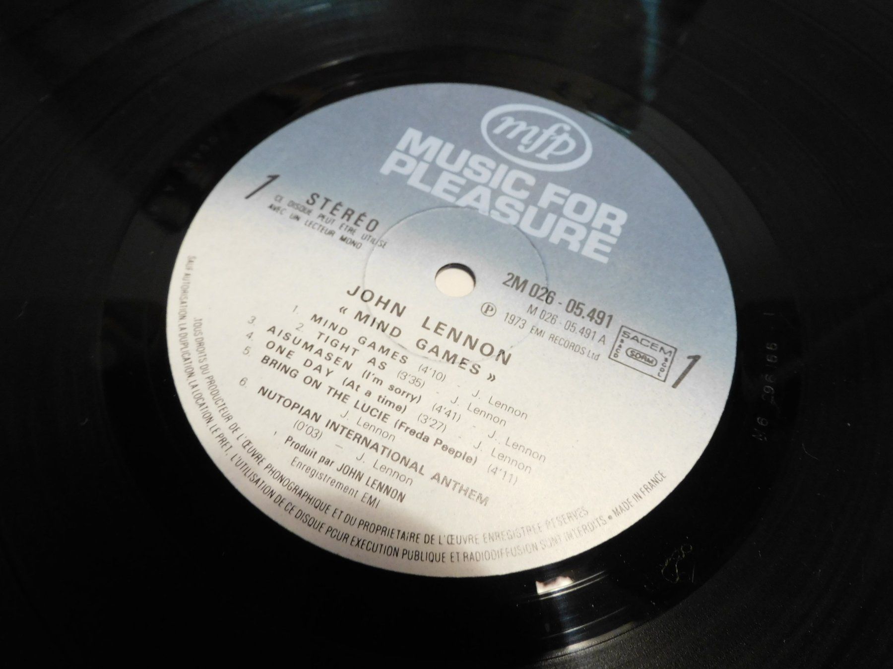 Dischi in vinile: LP Schallplatte 1973 - John Lennon Mind Games     Lp – Usato da Sursee venduto da 76 1