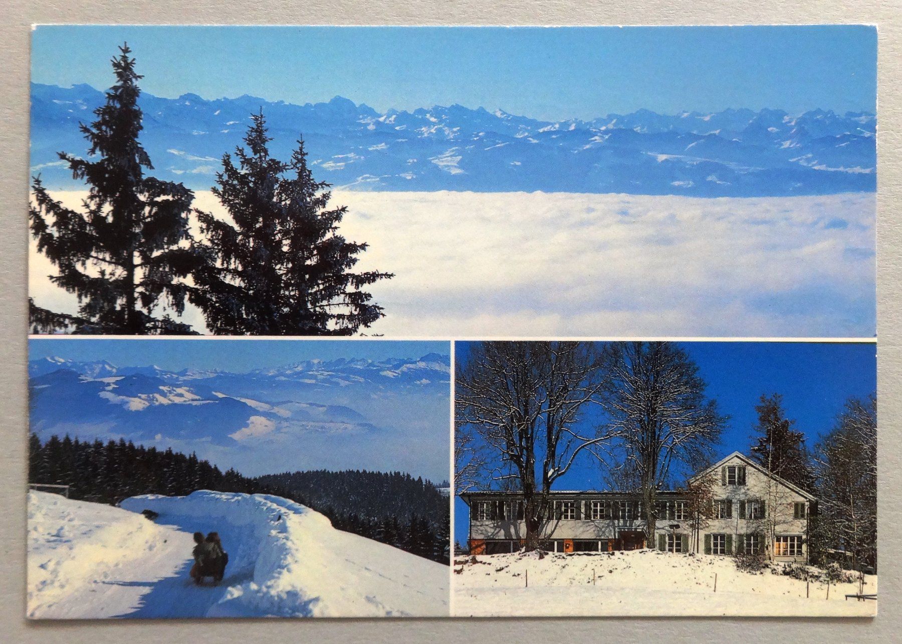 Cartoline postali: Bachtel-Kulm 1119 m ü.M. – Usato da Fétigny venduto da Billy2miny