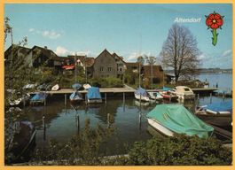 ALTENDORF am obern Zürichsee - Seestatt mit Hafen