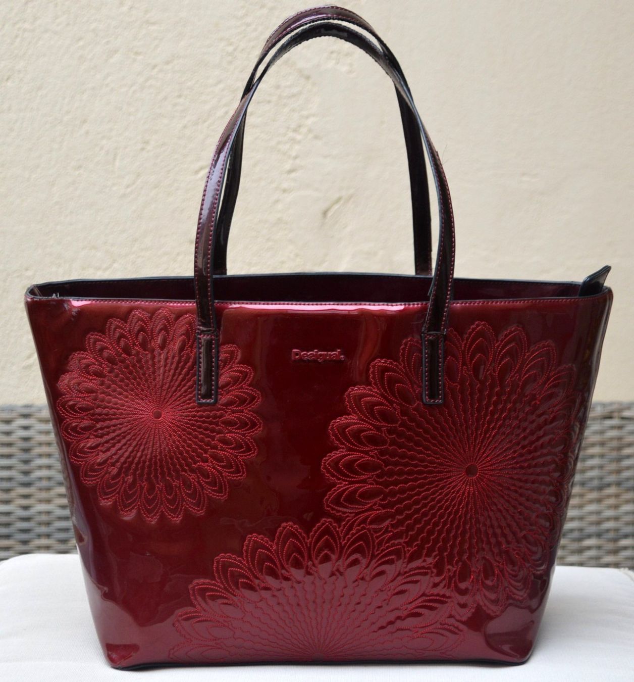 Desigual Taschen für Damen: Tasche / sac Desigual rouge / Rot – Gebraucht aus Collonges von arashee 6