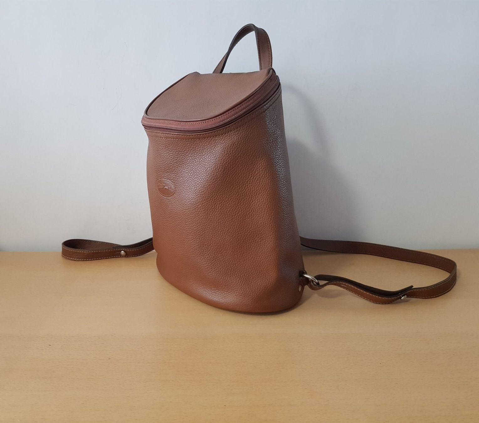Longchamp Zaini: Longchamp Le Pliage Rucksack – Usato da Basel venduto da Birs868 2