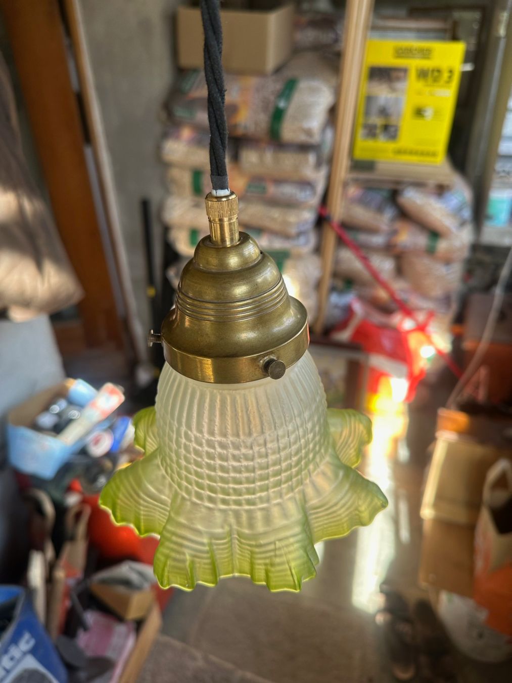 Lampes: Lampada con pera verdina – D'occasion à Sagno par ang_fs6n 2