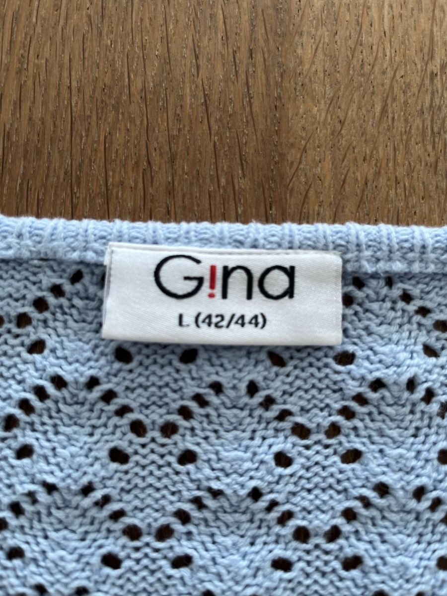 Vestes: Gina Strickjacke hellblau Gr. L – D'occasion à Herrenschwanden par Kamel1 3