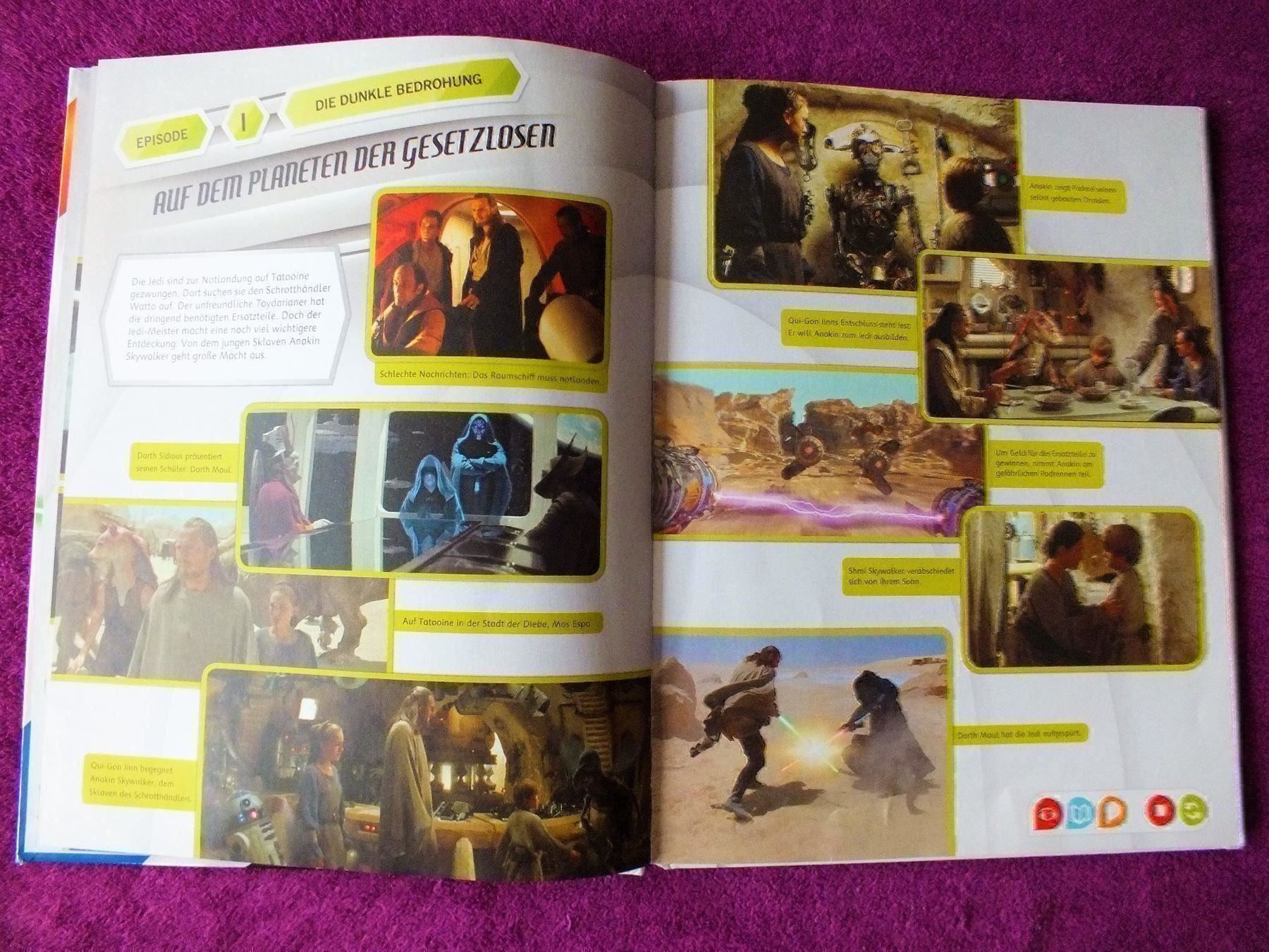 Libri: tiptoi Buch - STAR WARS EPISODE I-VI – Usato da Müllheim Dorf venduto da Seeeule01 4