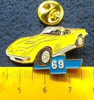 CHEVROLET CORVETTE C3 1969 CABRIO AUTO PIN GEPRÄGT LIMITIERT