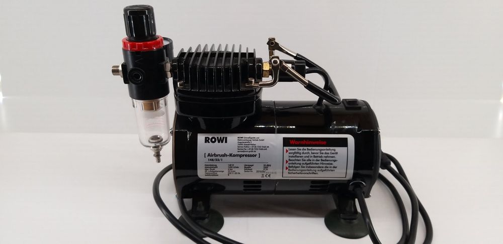 Airbrush-Kompressor von Rowi (Gebraucht) in Mirchel für CHF 50 – mit ...