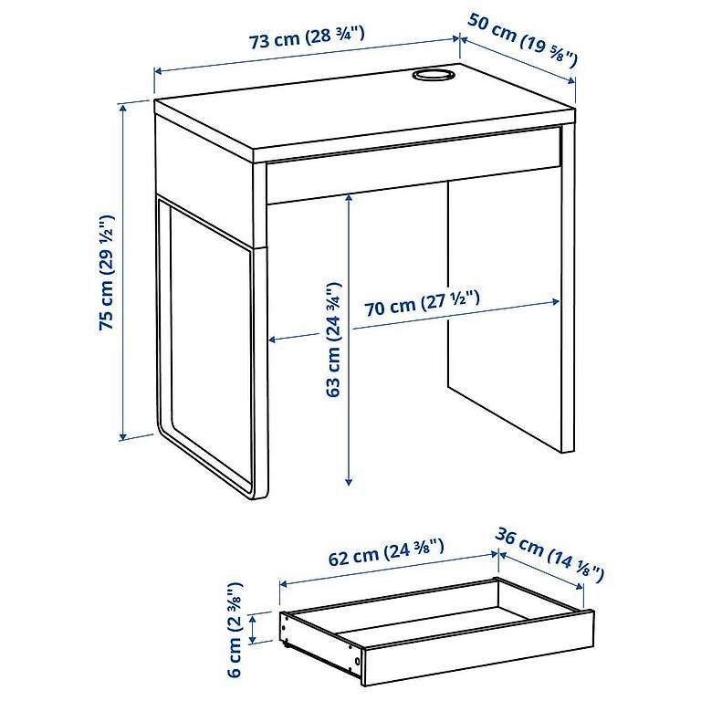 Ikea Scrivanie: Schreibtisch weiss – Usato da St.Gallen venduto da Bia369 1