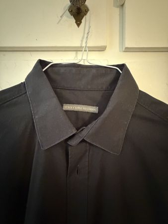 Camicia uomo GREY D. ALESSANDRINI nera tg 16 1/2 usata