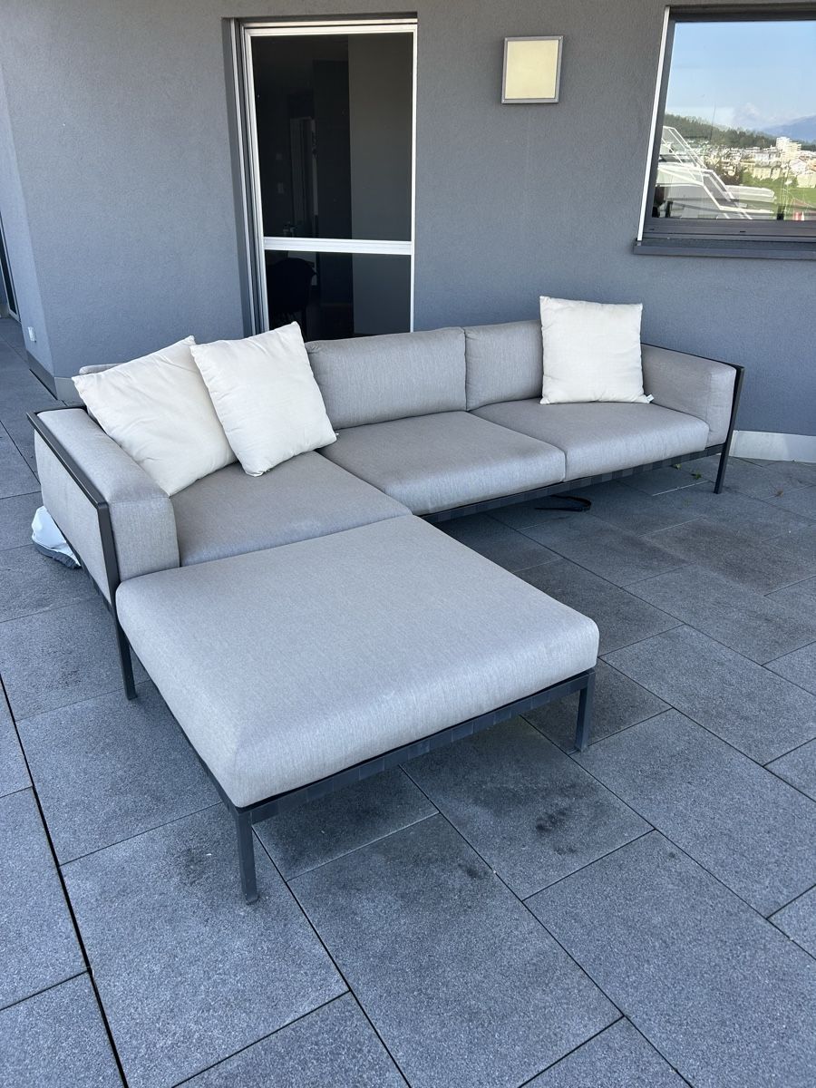 Divani: Ecksofa Outdoor grau, guter Zustand – Nuovo (secondo la descrizione) da Freienbach venduto da LisaK86 2