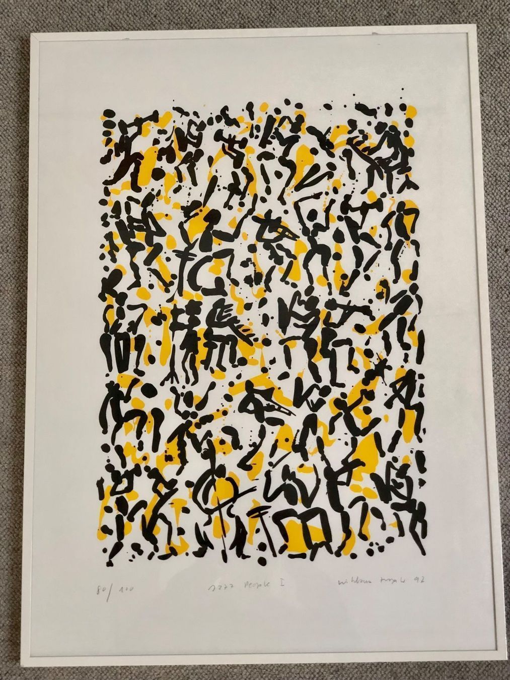 Grafica & Litografie: Niklaus Troxler Original-Seriegraphie – Usato da Küssnacht am Rigi venduto da silvretta13 1