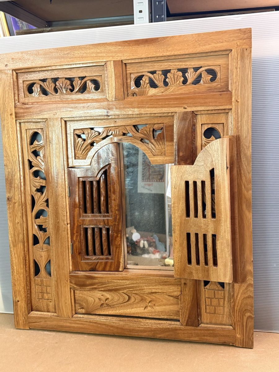 Specchi: Vintage Holz-Spiegel – Usato da Solothurn venduto da NUVICO 3