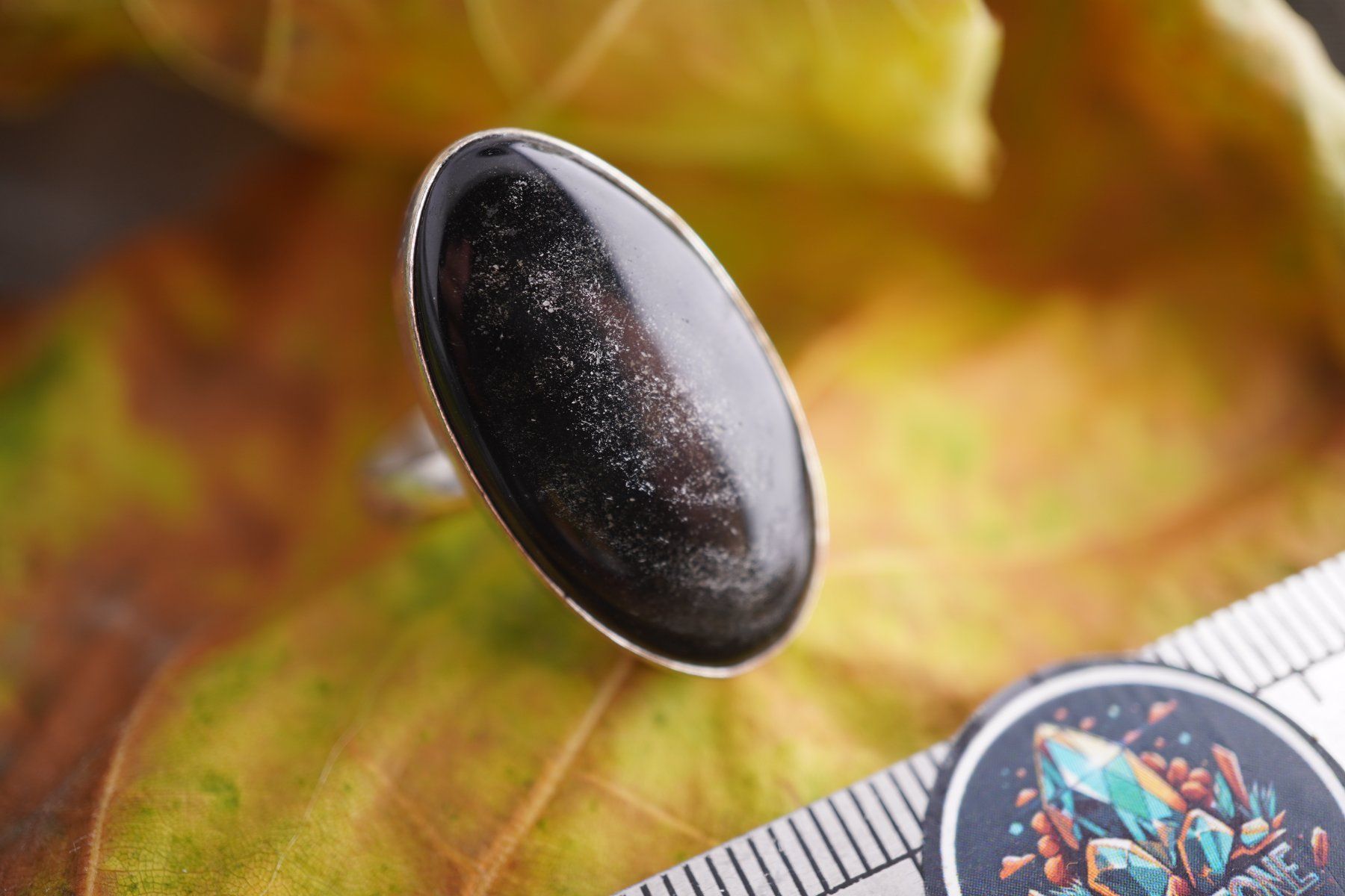 Minerali & Pietre curative: Siber Obsidian     ring Grösse  Variabel     (Räumung!) – Nuovo e nell'imballaggio originale da Eschenbach SG venduto da topstone 4
