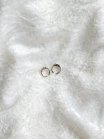 2 kleine Fake Piercing Ringe - ungetragen