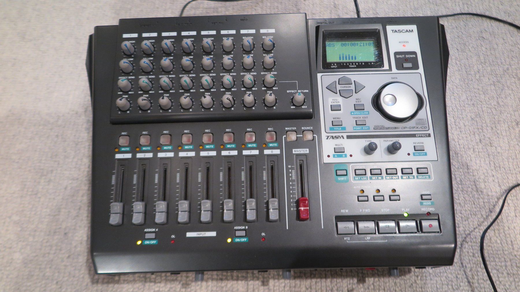 Tascam Registratori: Tascam All in one - Recorder DP-01FX/CD – Usato da Bonaduz venduto da Mikebond 6