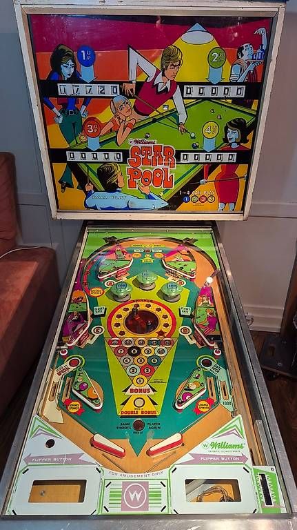 Williams Flipper: Flipperkasten Williams Star Pool revidiert – Usato da Henau venduto da man_5pvv 1