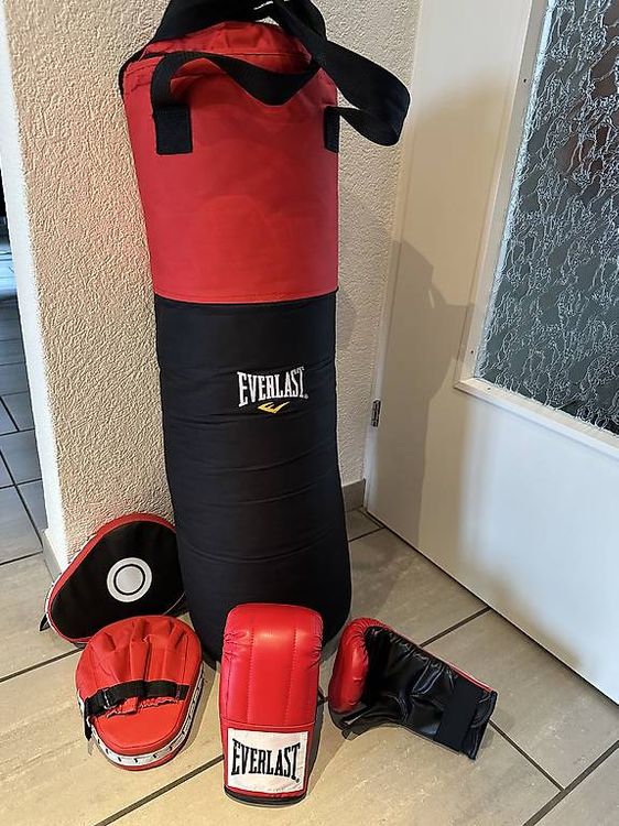 Everlast Cardio Elite Boxhandschuhe Gold/Schwarz - Für Sandsack & Pratzen