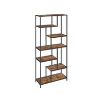 Bücherregal mit 6 Ebenen Standregal APOLLO