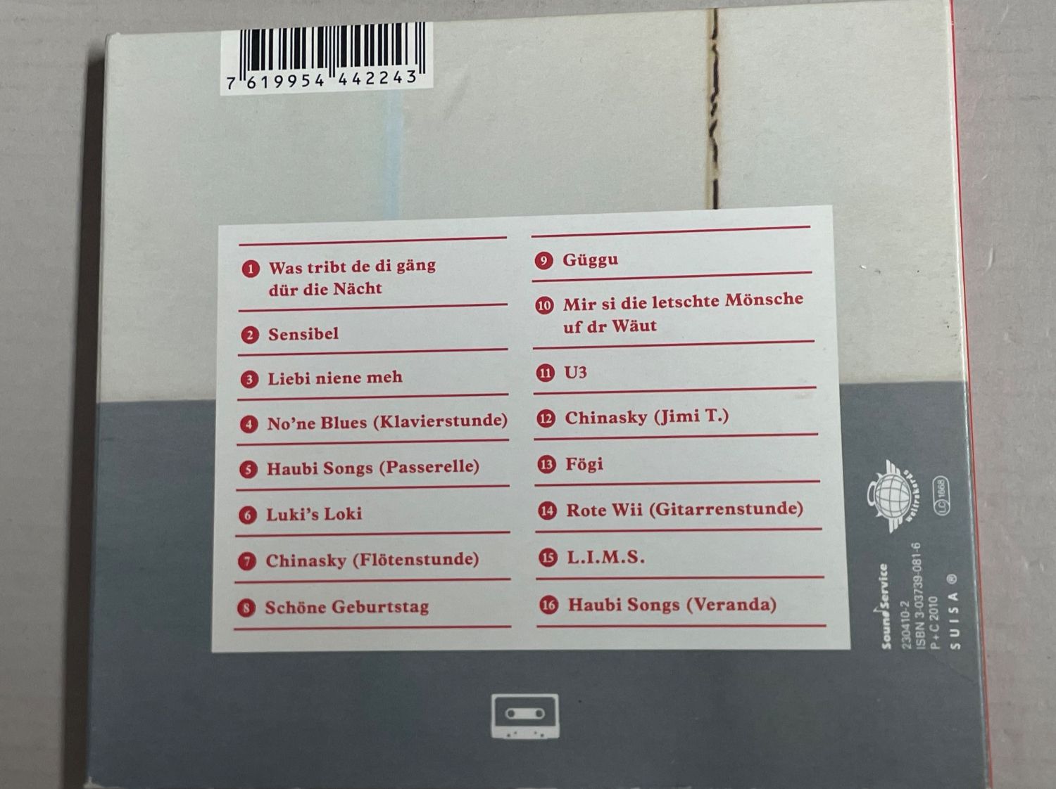CD: Züri West – Usato da Muri b. Bern venduto da AdidasCollector 1