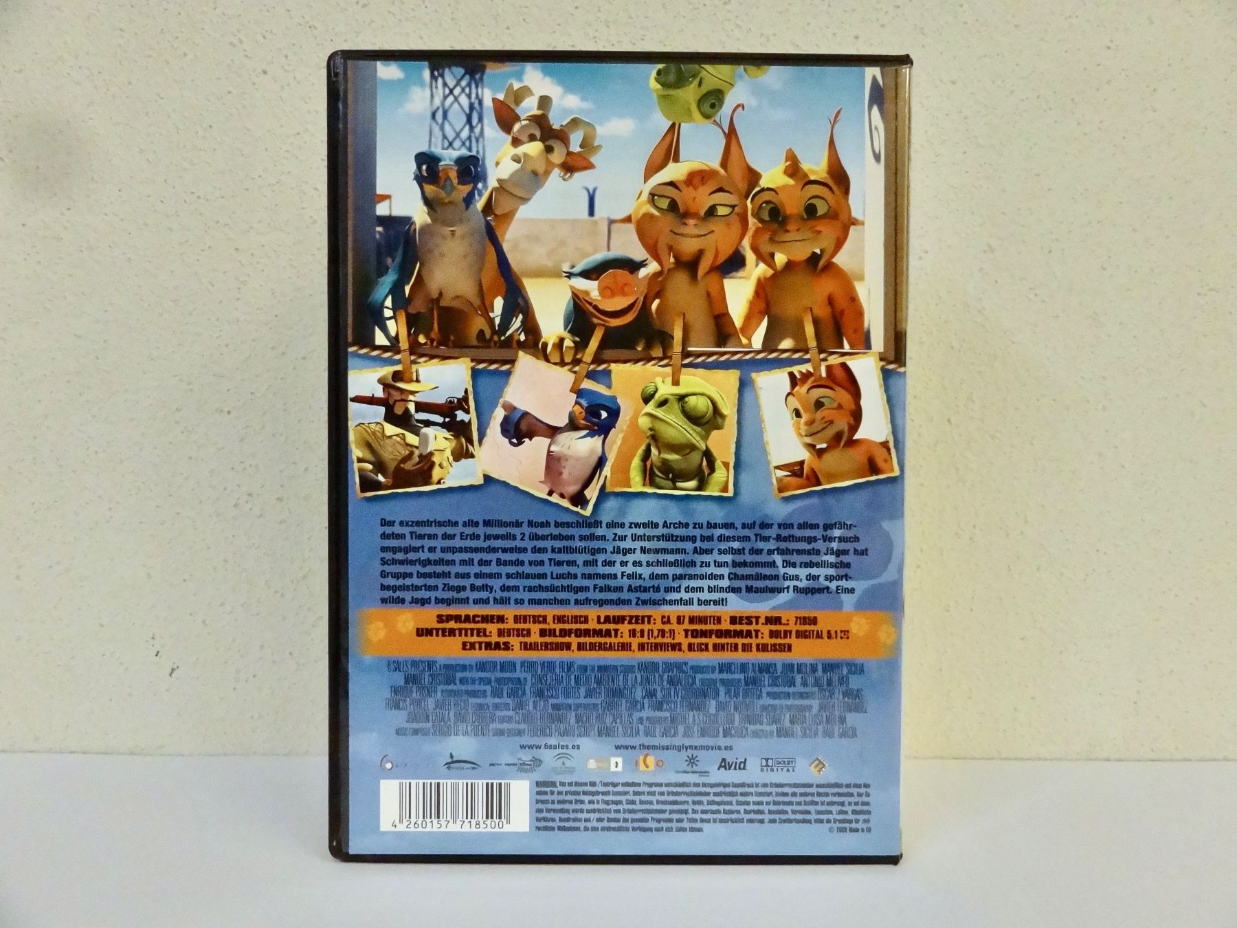 Alle DVDs: DVD SCHLAU WIE EIN LUCHS - DAS GROSSE ABENTEUER – Gebraucht aus Kerzers von wisaundso 2