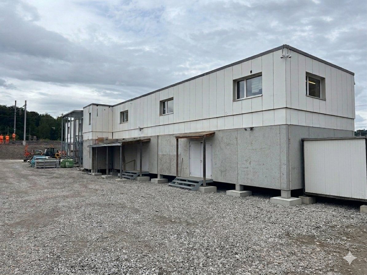 Baucontainer: Riesiger Bürocomplex in Holzbau! – Gebraucht aus Schlieren von raffaele93