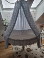 Babybett Hellblau mit Neuer Matratze 