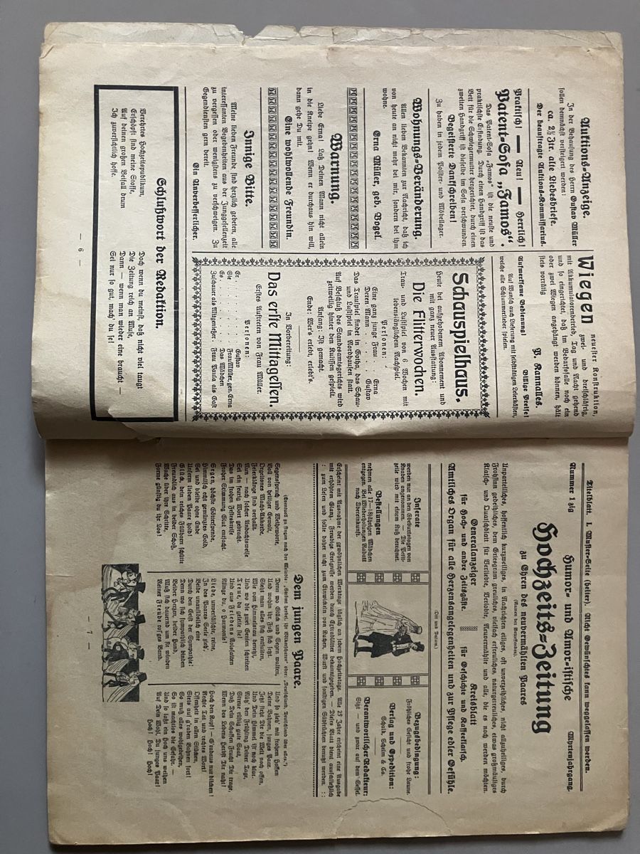 Riviste & Magazine: Hochzeits-Zeitung – Difettoso da Jona venduto da KARL048 2